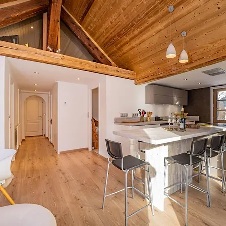 아파트 Toits Des Pecles Stunning Views Walkable Location Parkinggarage 샤모니