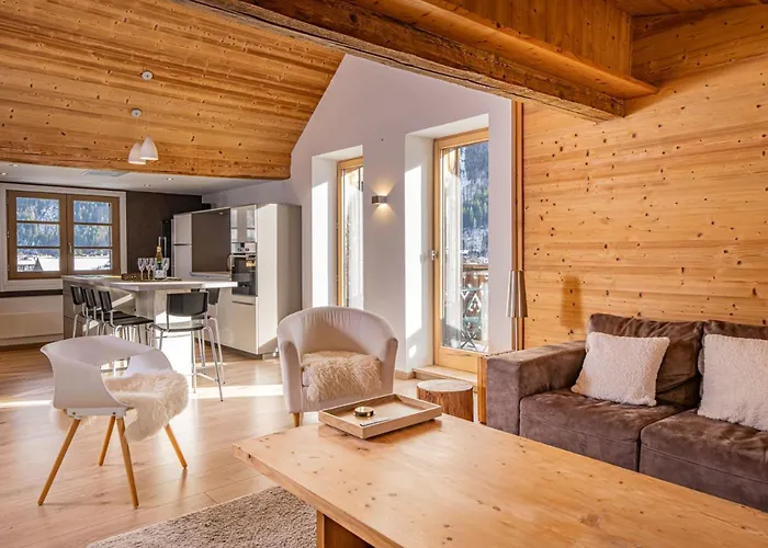 Toits Des Pècles Top-floor Alpine With Stunning Mont-blanc View Chamonix