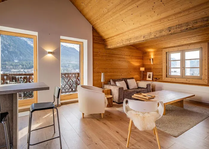 Toits Des Pècles Top-floor Alpine With Stunning Mont-blanc View Appartamento *