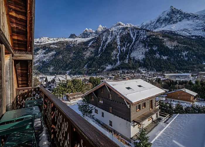 Toits Des Pècles Top-floor Alpine With Stunning Mont-blanc View Chamonix